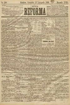 Nowa Reforma. 1899, nr 268