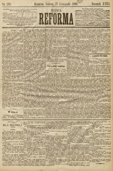 Nowa Reforma. 1899, nr 270