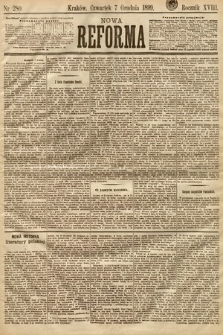Nowa Reforma. 1899, nr 280