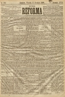 Nowa Reforma. 1899, nr 283