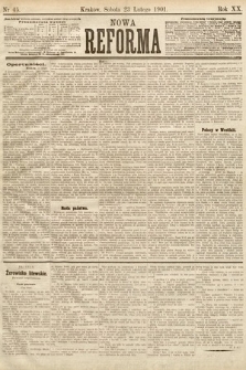 Nowa Reforma. 1901, nr 45