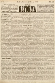 Nowa Reforma. 1901, nr 49