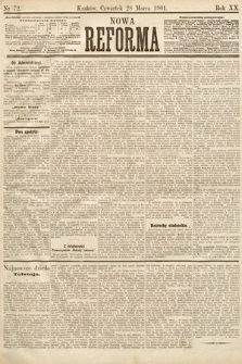 Nowa Reforma. 1901, nr 72