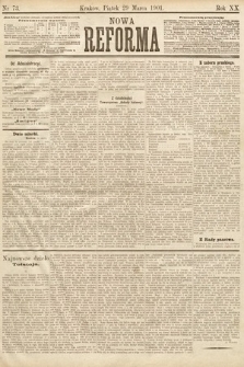 Nowa Reforma. 1901, nr 73