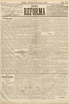 Nowa Reforma. 1901, nr 76