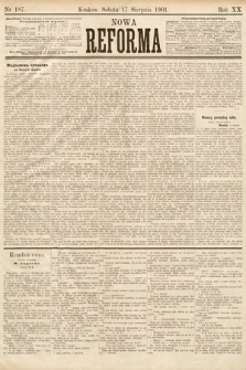 Nowa Reforma. 1901, nr 187
