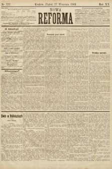 Nowa Reforma. 1901, nr 222