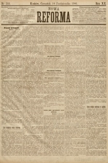 Nowa Reforma. 1901, nr 233