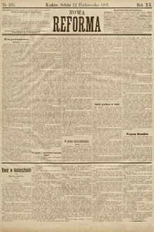 Nowa Reforma. 1901, nr 235