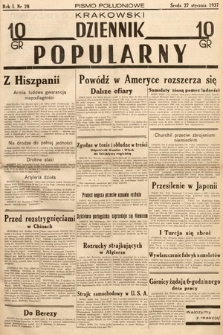 Krakowski Dziennik Popularny. 1937, nr 28