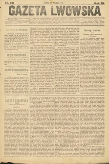 Gazeta Lwowska. 1883, nr 211