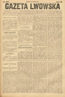 Gazeta Lwowska. 1883, nr 215