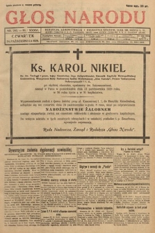 Głos Narodu. 1929, nr 285