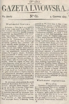 Gazeta Lwowska. 1819, nr 65