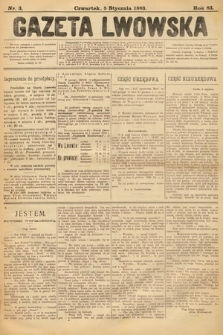 Gazeta Lwowska. 1893, nr 3
