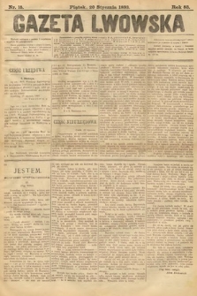Gazeta Lwowska. 1893, nr 15