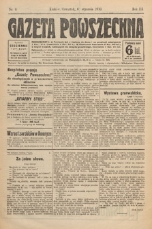 Gazeta Powszechna. 1910, nr 4