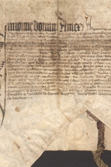 Dokument króla Władysława Jagiełły dotyczący nadania rycerzowi Waszkowi wsi Łętownia