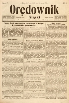 Orędownik Śląski. 1921, nr 19