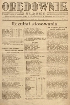 Orędownik Śląski. 1921, nr 27