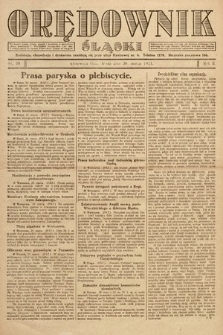 Orędownik Śląski. 1921, nr 30