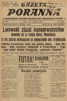 Gazeta Poranna : ilustrowany dziennik informacyjny wschodnich kresów. 1927, nr 8310
