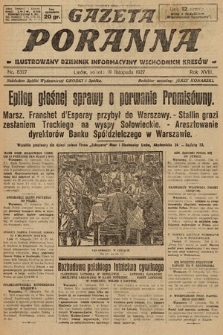 Gazeta Poranna : ilustrowany dziennik informacyjny wschodnich kresów. 1927, nr 8327