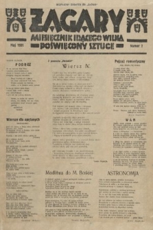 Żagary : miesięcznik idącego Wilna poświęcony sztuce. 1931, nr 2