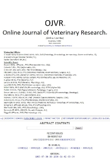 Online Journal of Veterinary Research