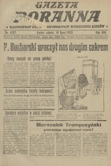 Gazeta Poranna : ilustrowany dziennik informacyjny wschodnich kresów. 1923, nr 6767