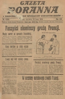 Gazeta Poranna : ilustrowany dziennik informacyjny wschodnich kresów. 1923, nr 6768