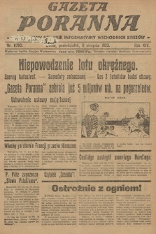 Gazeta Poranna : ilustrowany dziennik informacyjny wschodnich kresów. 1923, nr 6790