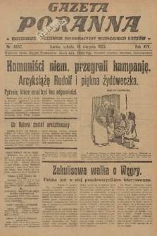 Gazeta Poranna : ilustrowany dziennik informacyjny wschodnich kresów. 1923, nr 6802