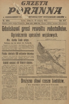Gazeta Poranna : ilustrowany dziennik informacyjny wschodnich kresów. 1923, nr 6803