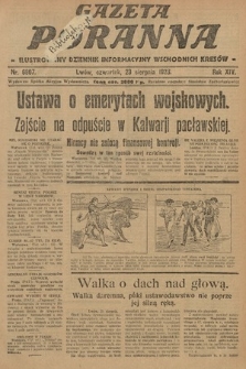 Gazeta Poranna : ilustrowany dziennik informacyjny wschodnich kresów. 1923, nr 6807
