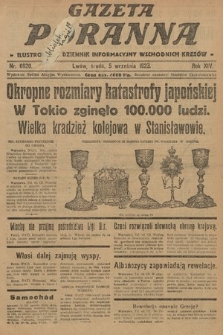 Gazeta Poranna : ilustrowany dziennik informacyjny wschodnich kresów. 1923, nr 6820