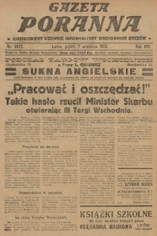 Gazeta Poranna : ilustrowany dziennik informacyjny wschodnich kresów. 1923, nr 6822