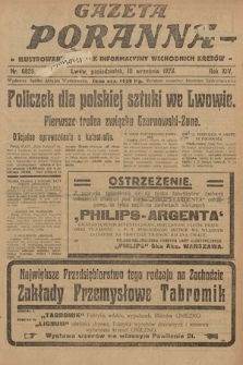 Gazeta Poranna : ilustrowany dziennik informacyjny wschodnich kresów. 1923, nr 6825