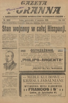 Gazeta Poranna : ilustrowany dziennik informacyjny wschodnich kresów. 1923, nr 6832