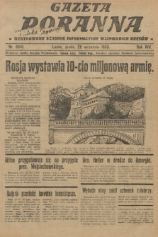 Gazeta Poranna : ilustrowany dziennik informacyjny wschodnich kresów. 1923, nr 6841