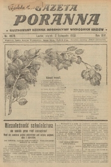 Gazeta Poranna : ilustrowany dziennik informacyjny wschodnich kresów. 1923, nr 6878