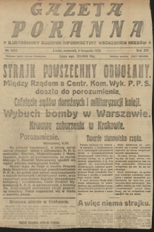 Gazeta Poranna : ilustrowany dziennik informacyjny wschodnich kresów. 1923, nr 6883