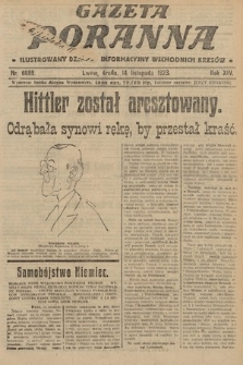 Gazeta Poranna : ilustrowany dziennik informacyjny wschodnich kresów. 1923, nr 6889