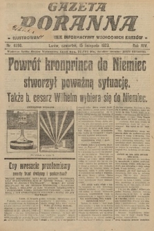 Gazeta Poranna : ilustrowany dziennik informacyjny wschodnich kresów. 1923, nr 6890