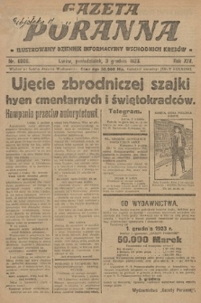 Gazeta Poranna : ilustrowany dziennik informacyjny wschodnich kresów. 1923, nr 6906