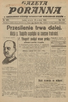 Gazeta Poranna : ilustrowany dziennik informacyjny wschodnich kresów. 1923, nr 6921