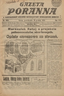 Gazeta Poranna : ilustrowany dziennik informacyjny wschodnich kresów. 1923, nr 6931