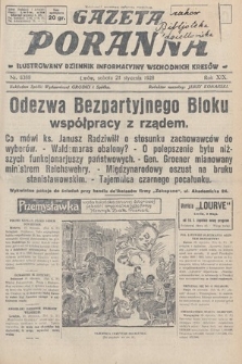 Gazeta Poranna : ilustrowany dziennik informacyjny wschodnich kresów. 1928, nr 8388