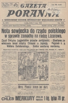 Gazeta Poranna : ilustrowany dziennik informacyjny wschodnich kresów. 1928, nr 8494