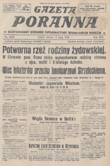 Gazeta Poranna : ilustrowany dziennik informacyjny wschodnich kresów. 1928, nr 8500